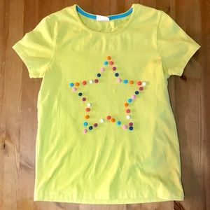 Mini Boden Pom-Pom Star Tee